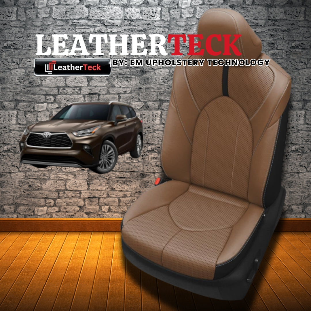 Katzkin Leather Seat Covers for 2020 - 2025 Toyota Highlander K2450-100