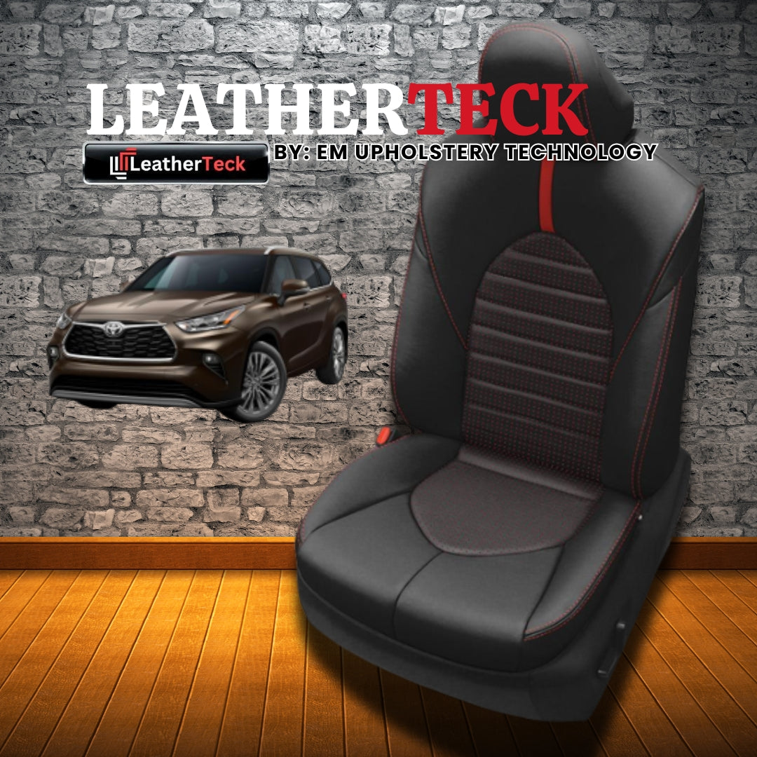 Katzkin Leather Seat Covers for 2020 - 2025 Toyota Highlander K2420-100