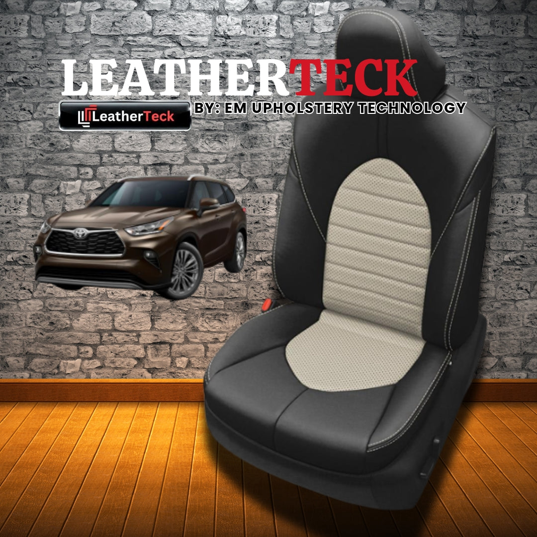 Katzkin Leather Seat Covers for 2020 - 2025 Toyota Highlander K2415-100