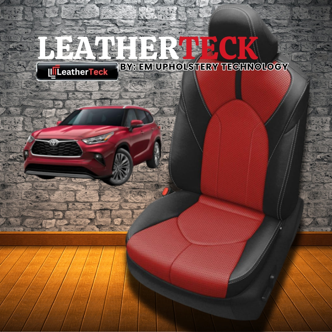 Katzkin Leather Seat Covers for 2020 - 2025 Toyota Highlander K2452-100
