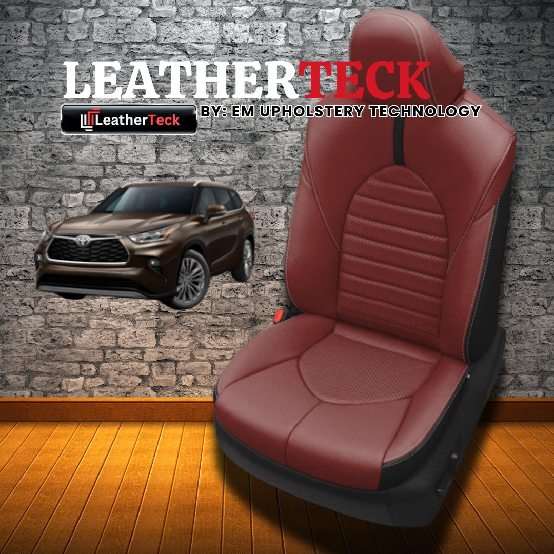 Katzkin Leather Seat Covers for 2020 - 2025 Toyota Highlander K2421-100