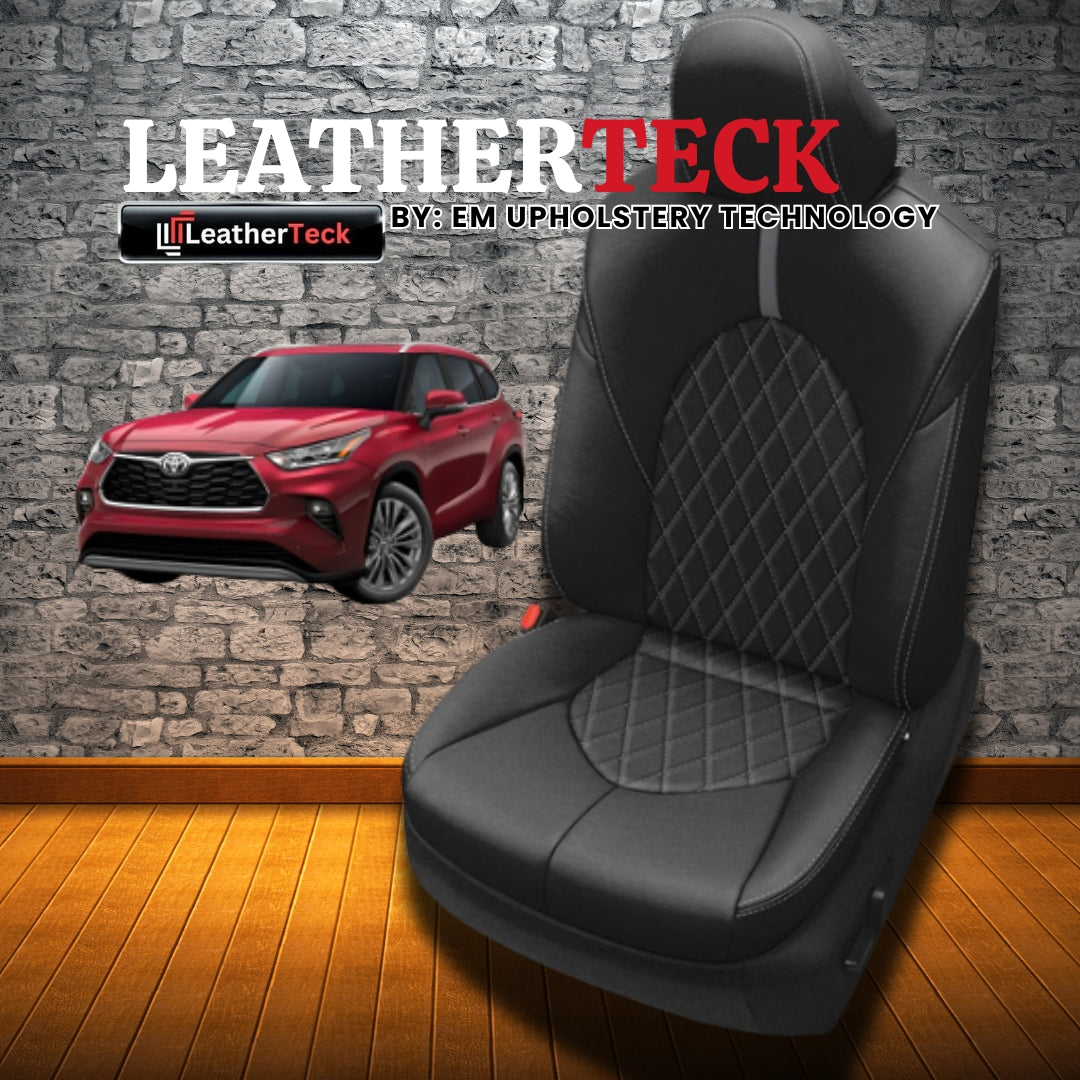 Katzkin Leather Seat Covers for 2020 - 2025 Toyota Highlander K2423-100