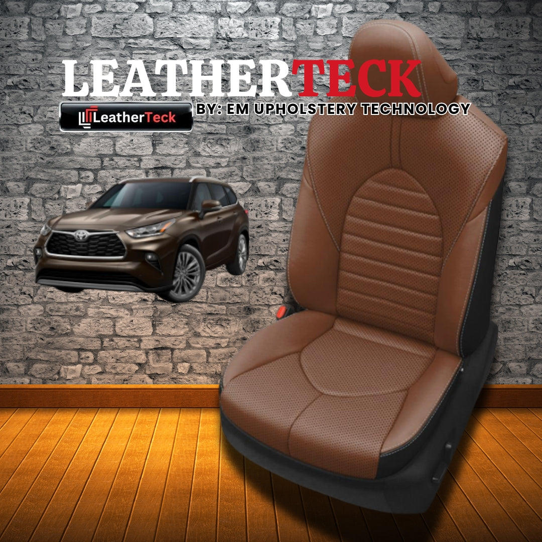 Katzkin Leather Seat Covers for 2020 - 2025 Toyota Highlander K2417-100