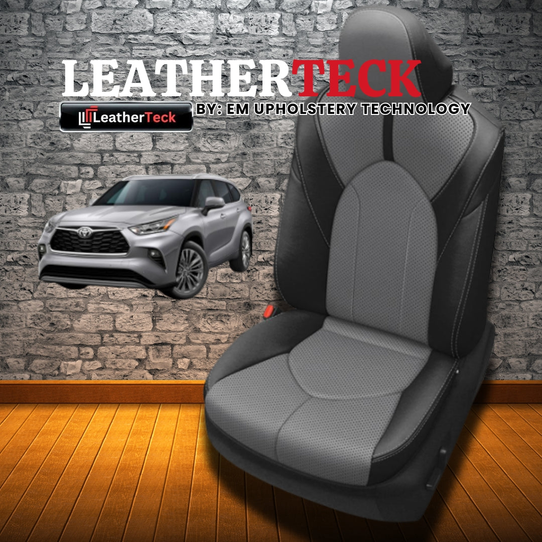 Katzkin Leather Seat Covers for 2020 - 2025 Toyota Highlander K2448-100