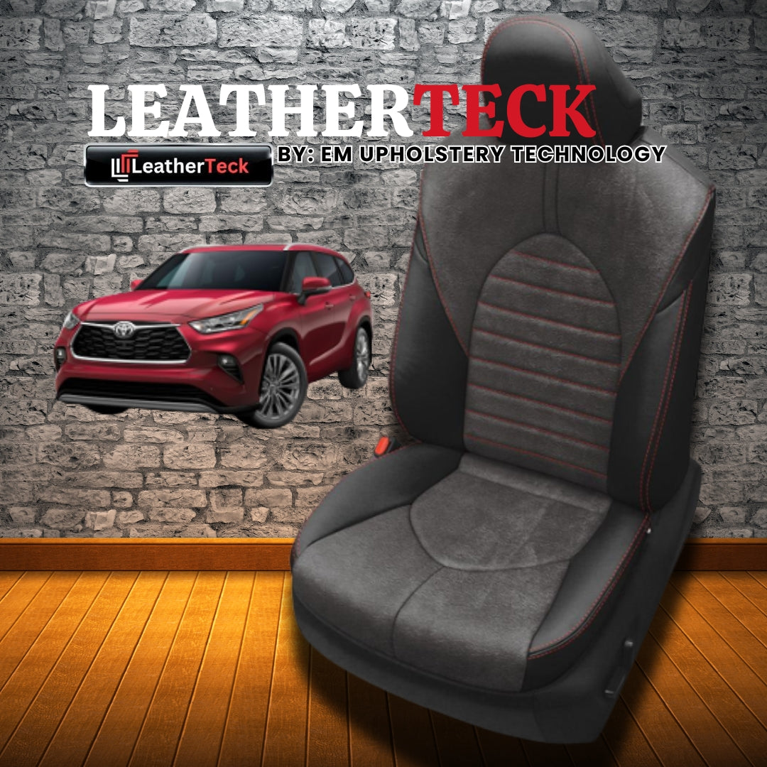 Katzkin Leather Seat Covers for 2020 - 2025 Toyota Highlander K2422-100