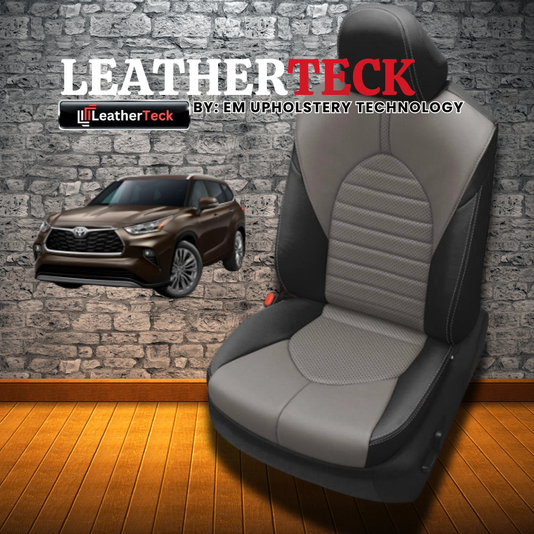 Katzkin Leather Seat Covers for 2020 - 2025 Toyota Highlander K2419-100
