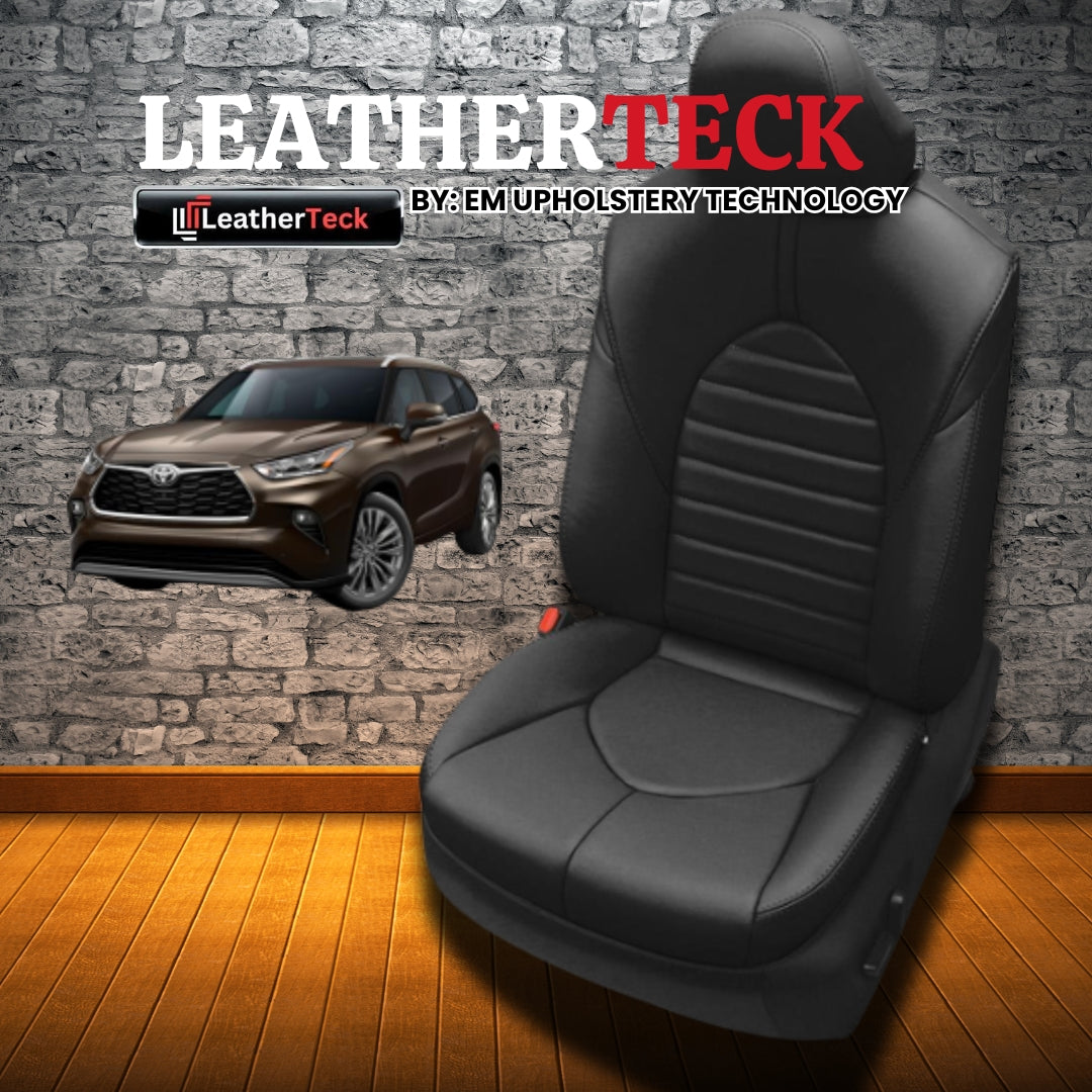 Katzkin Leather Seat Covers for 2020 - 2025 Toyota Highlander F1374-100