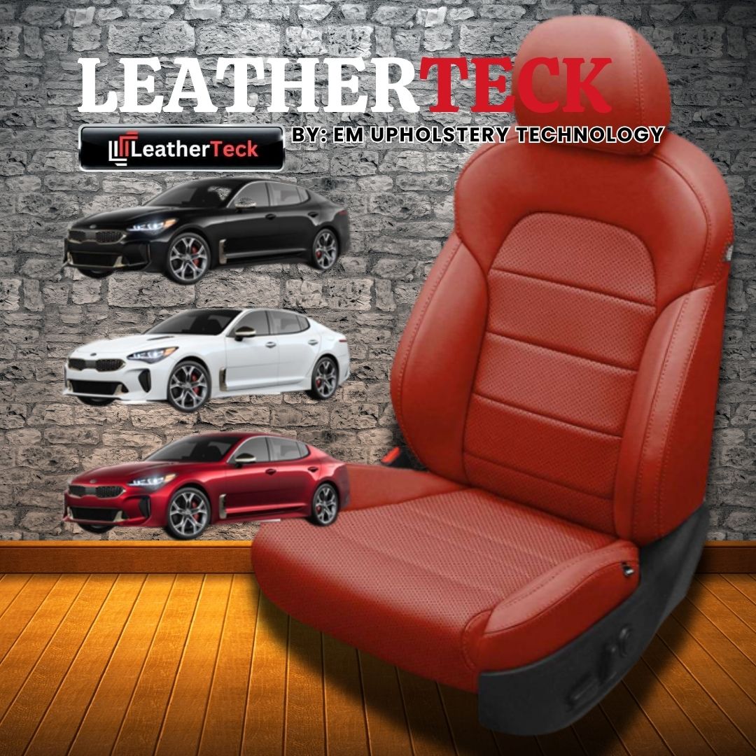 Katzkin Leather Seat Covers for 2018 - 2022 Kia Stinger K1539-225