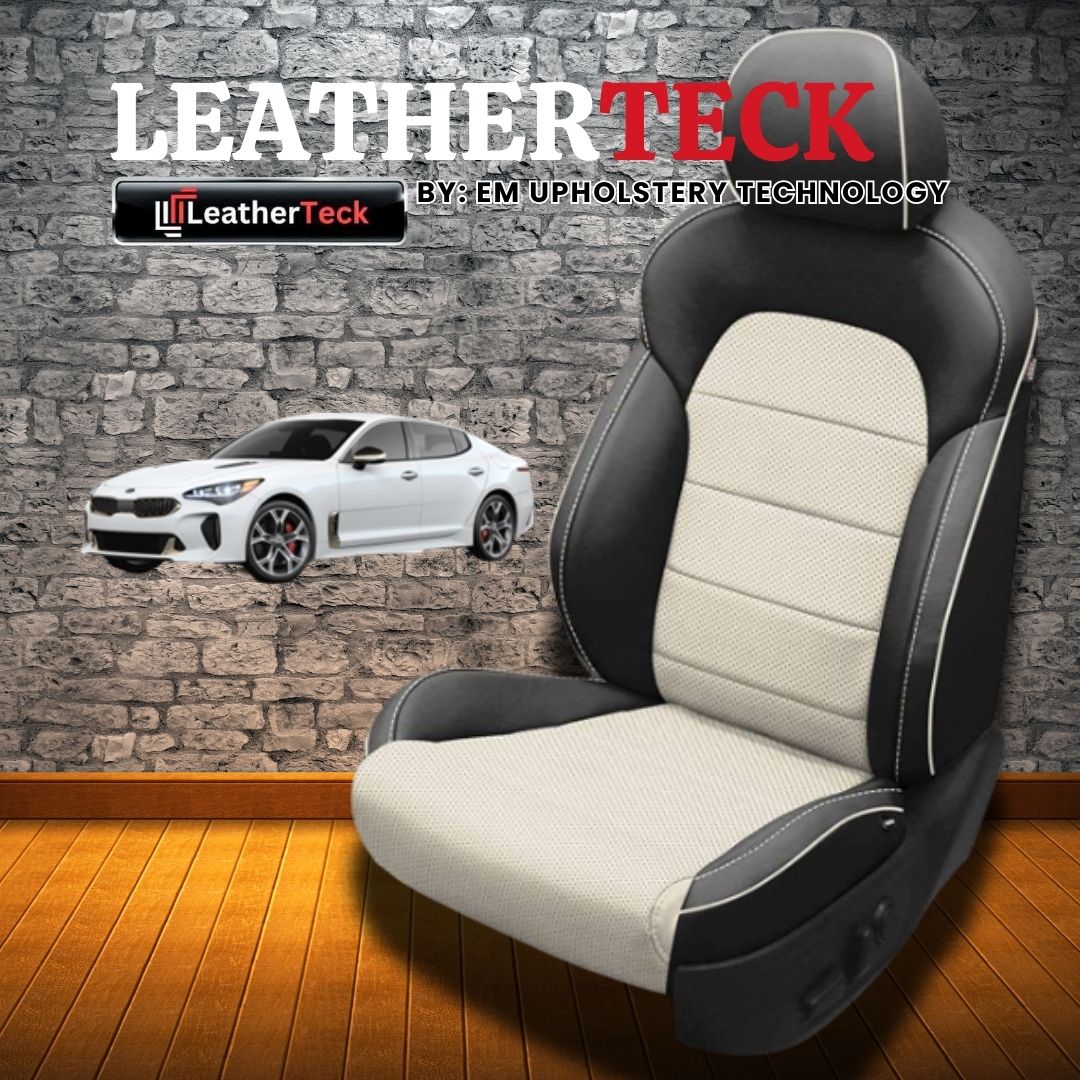 Katzkin Leather Seat Covers for 2018 - 2022 Kia Stinger K1545-100