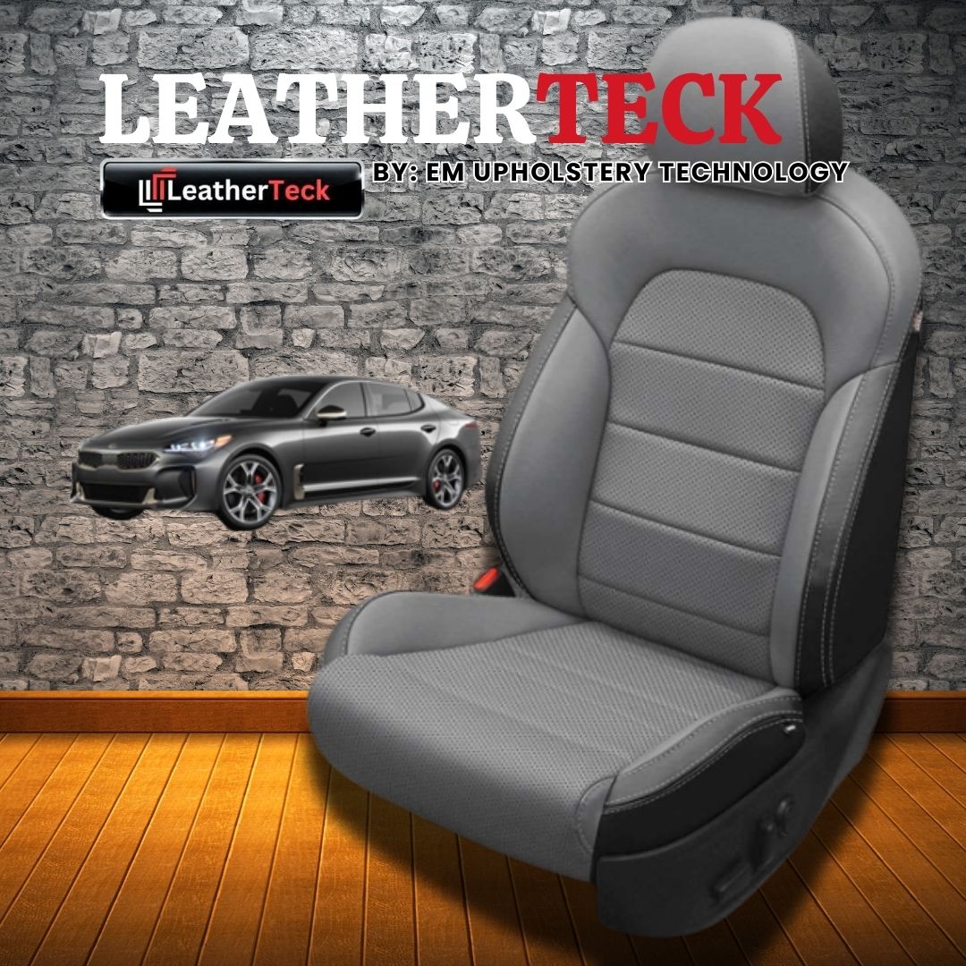 Katzkin Leather Seat Covers for 2018 - 2022 Kia Stinger K1544-100