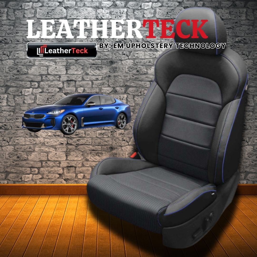 Katzkin Leather Seat Covers for 2018 - 2022 Kia Stinger K1546-100