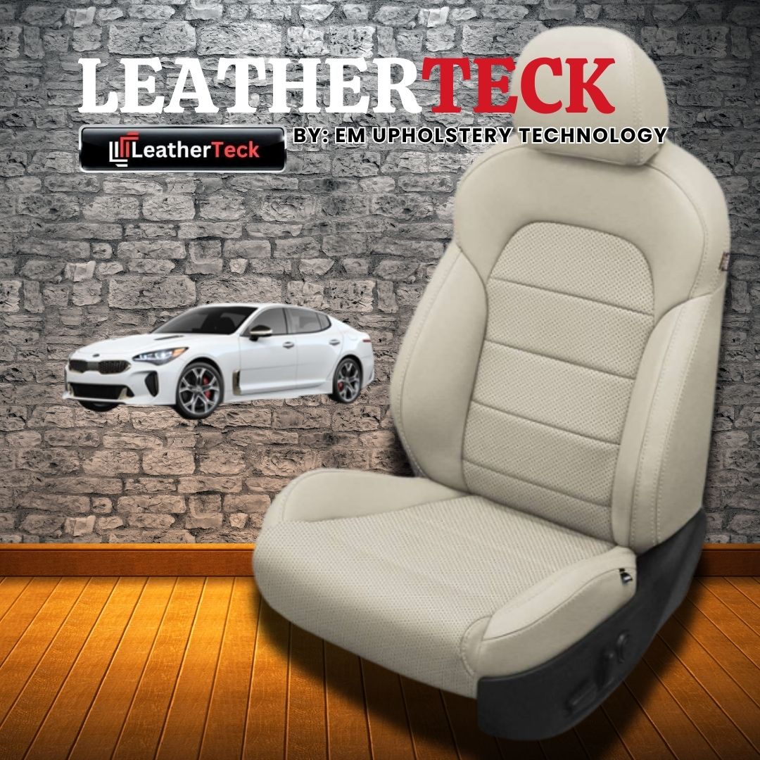 Katzkin Leather Seat Covers for 2018 - 2022 Kia Stinger K1539-227