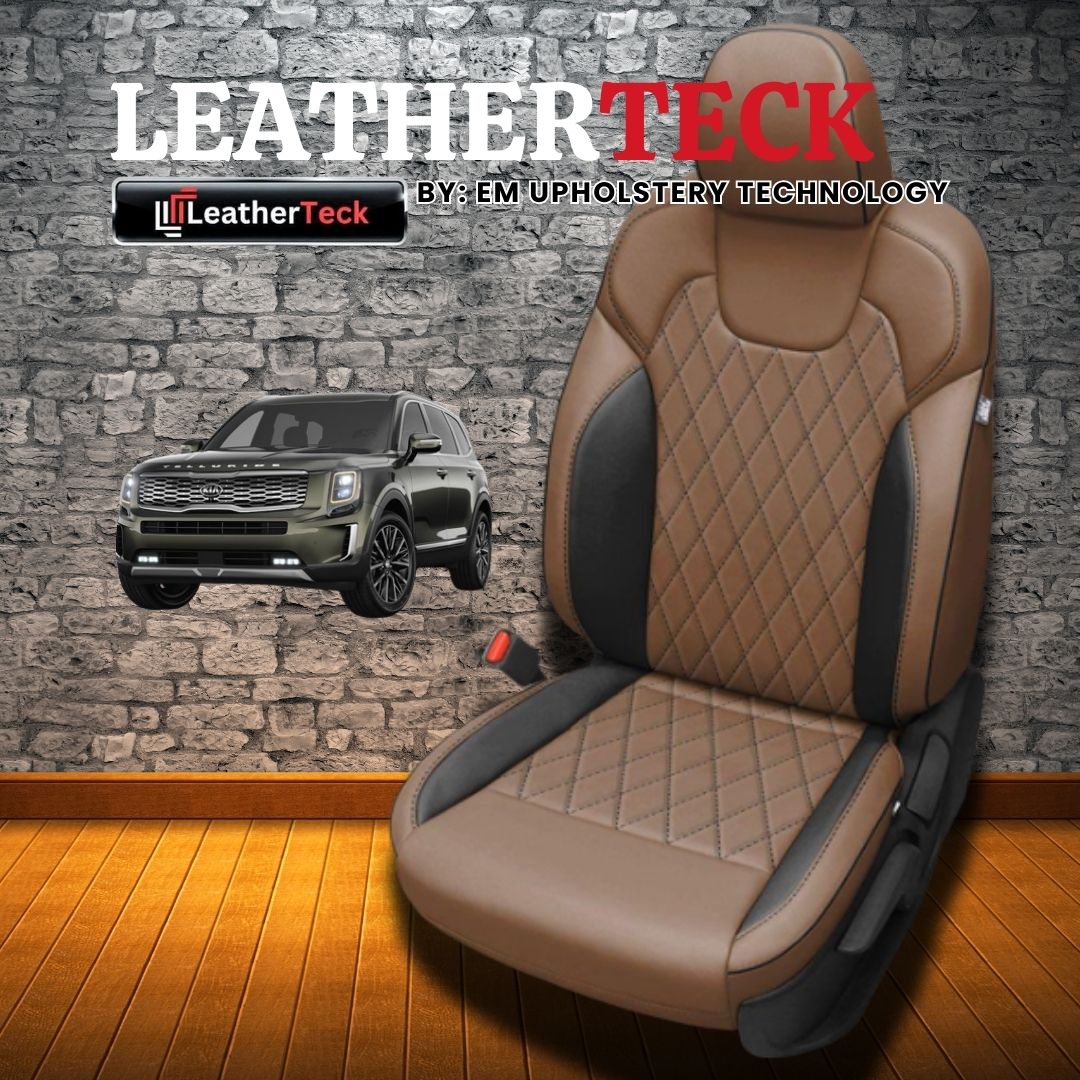 Katzkin Leather Seat Covers for 2023 - 2025 Kia Telluride K2548-276