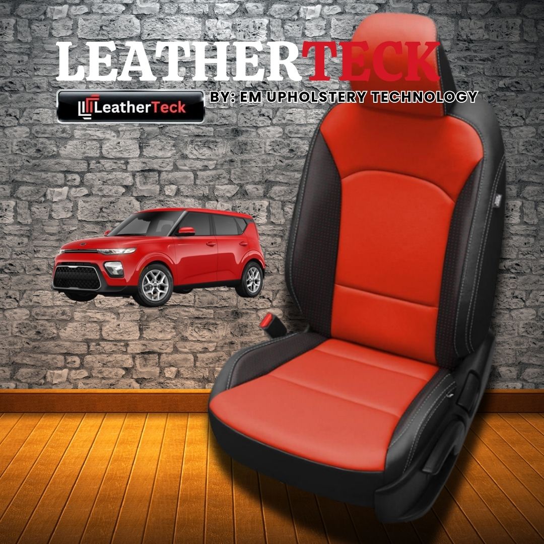 Katzkin Leather Seat Covers for 2020 - 2025 Kia Soul K2194-100