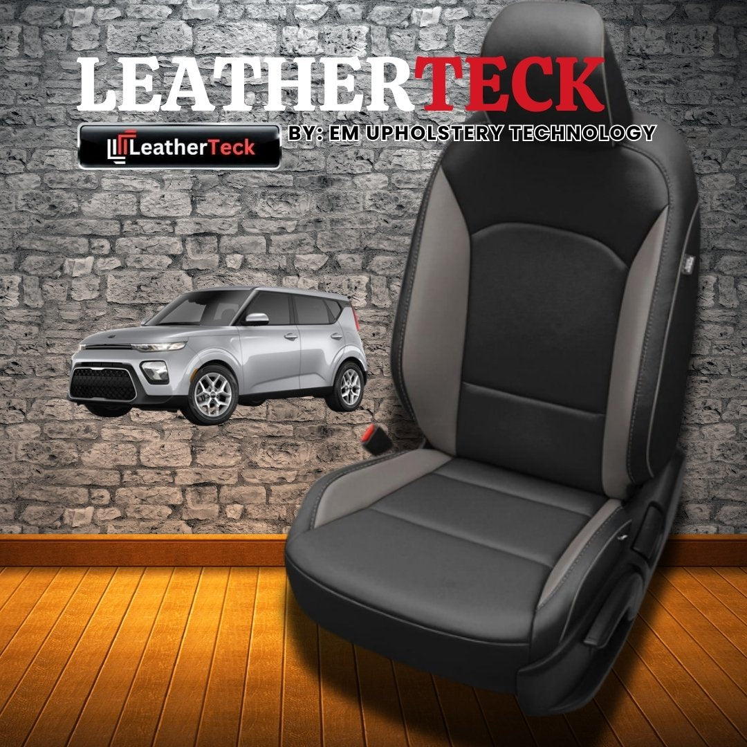Katzkin Leather Seat Covers for 2020 - 2025 Kia Soul K2187-100