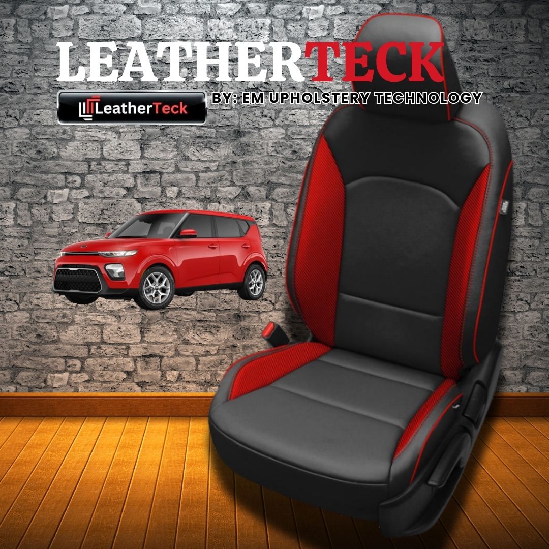 Katzkin Leather Seat Covers for 2020 - 2025 Kia Soul K2193-100