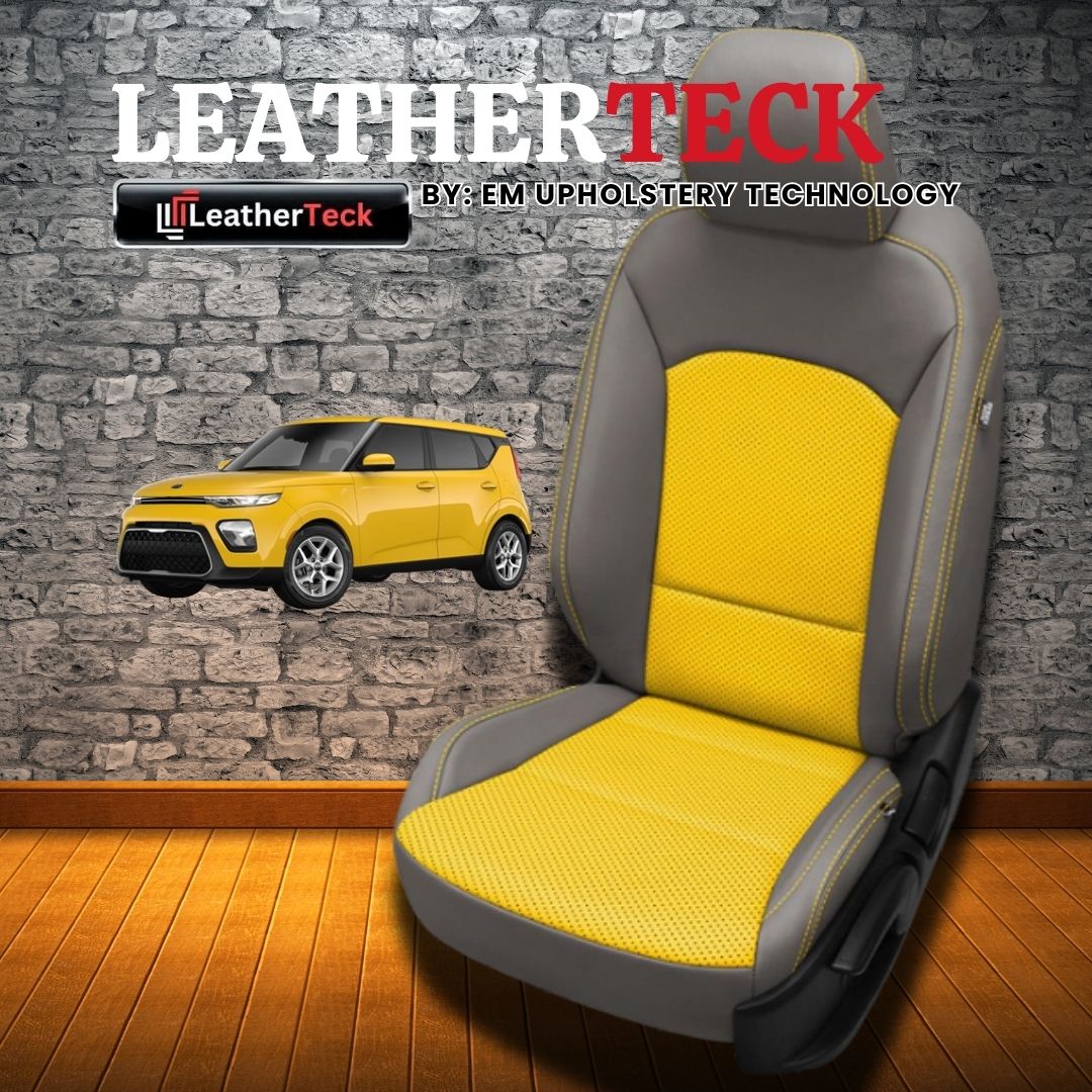 Katzkin Leather Seat Covers for 2020 - 2025 Kia Soul K2190-102