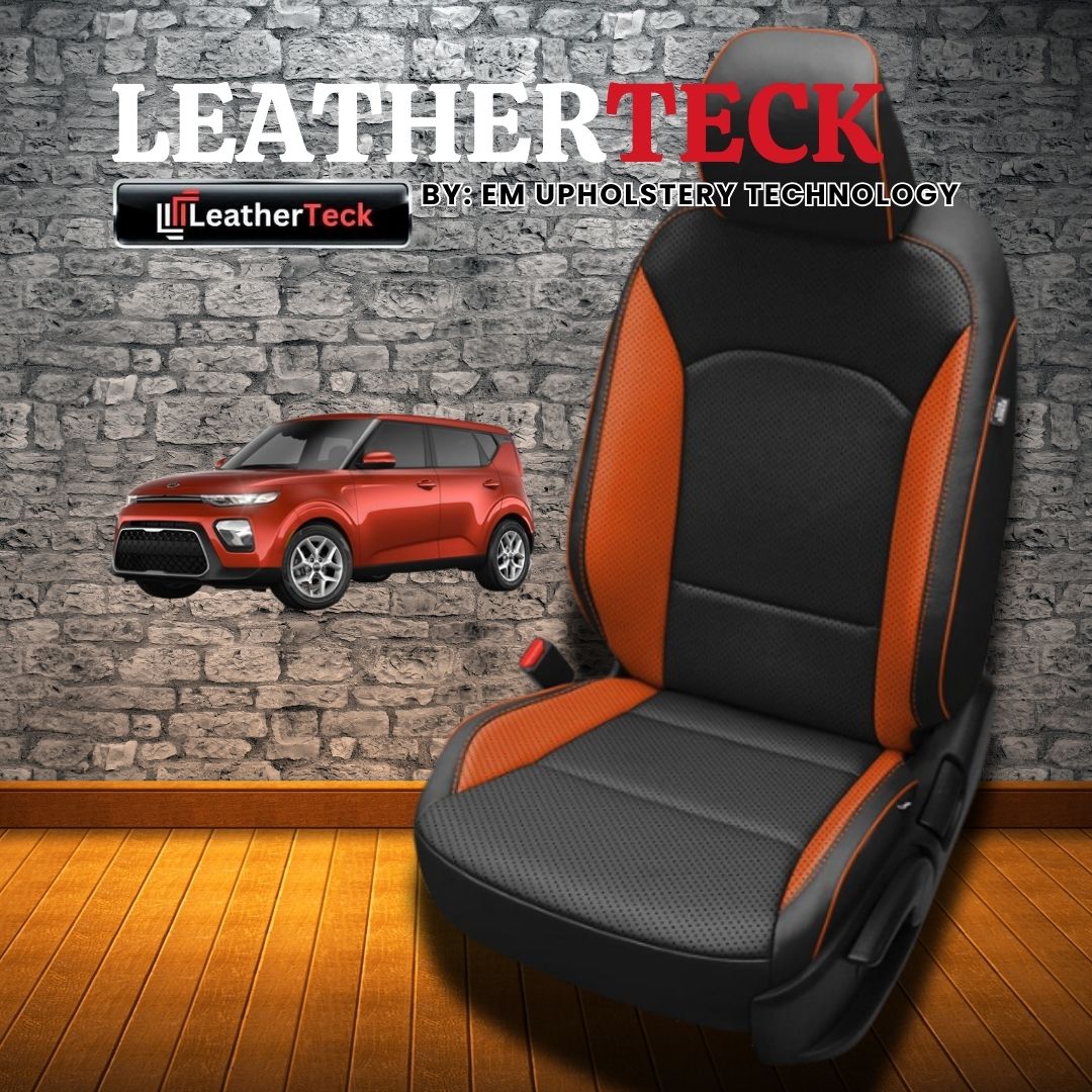 Katzkin Leather Seat Covers for 2020 - 2025 Kia Soul K2191-100