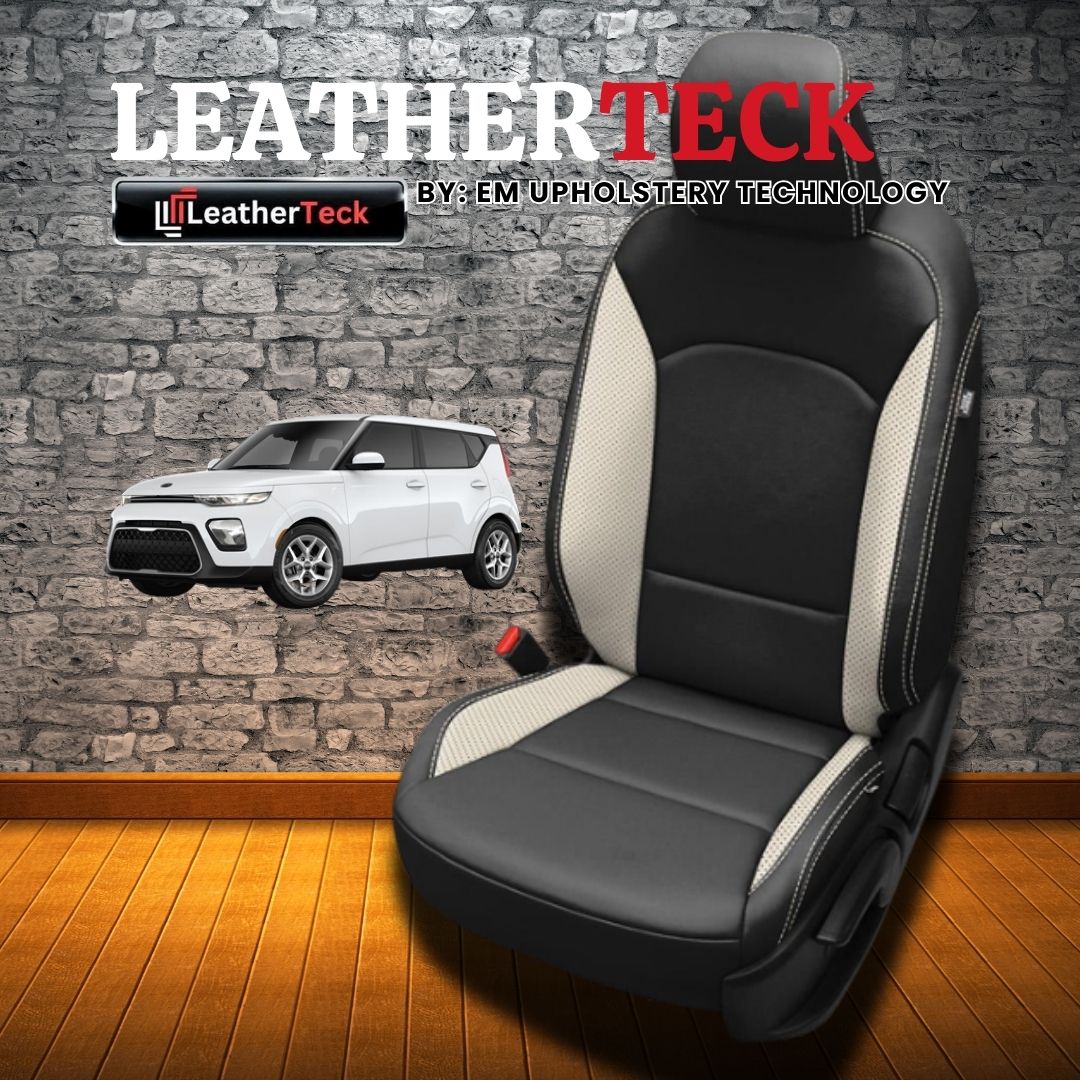 Katzkin Leather Seat Covers for 2020 - 2025 Kia Soul K2189-100