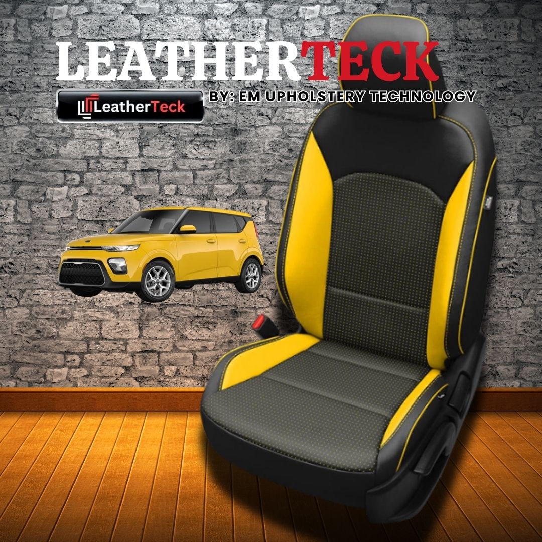 Katzkin Leather Seat Covers for 2020 - 2025 Kia Soul K2190-100