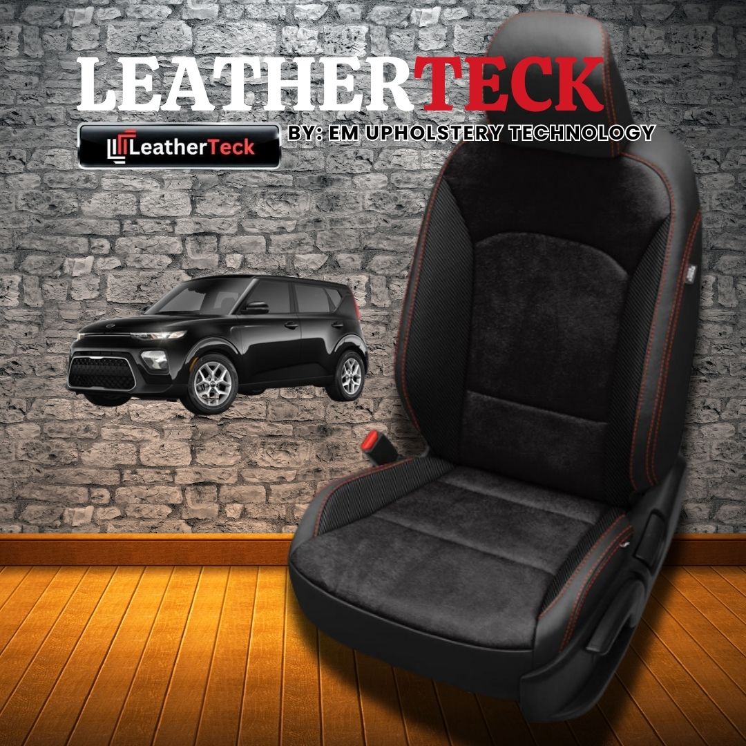 Katzkin Leather Seat Covers for 2020 - 2025 Kia Soul K2196-100