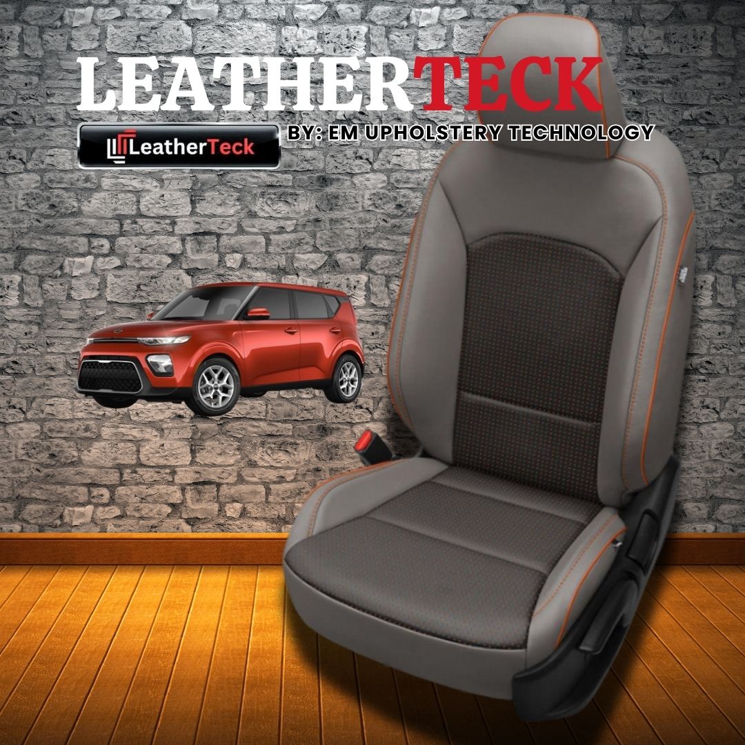 Katzkin Leather Seat Covers for 2020 - 2025 Kia Soul K2191-102