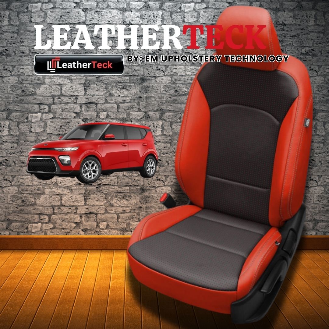 Katzkin Leather Seat Covers for 2020 - 2025 Kia Soul K2194-240
