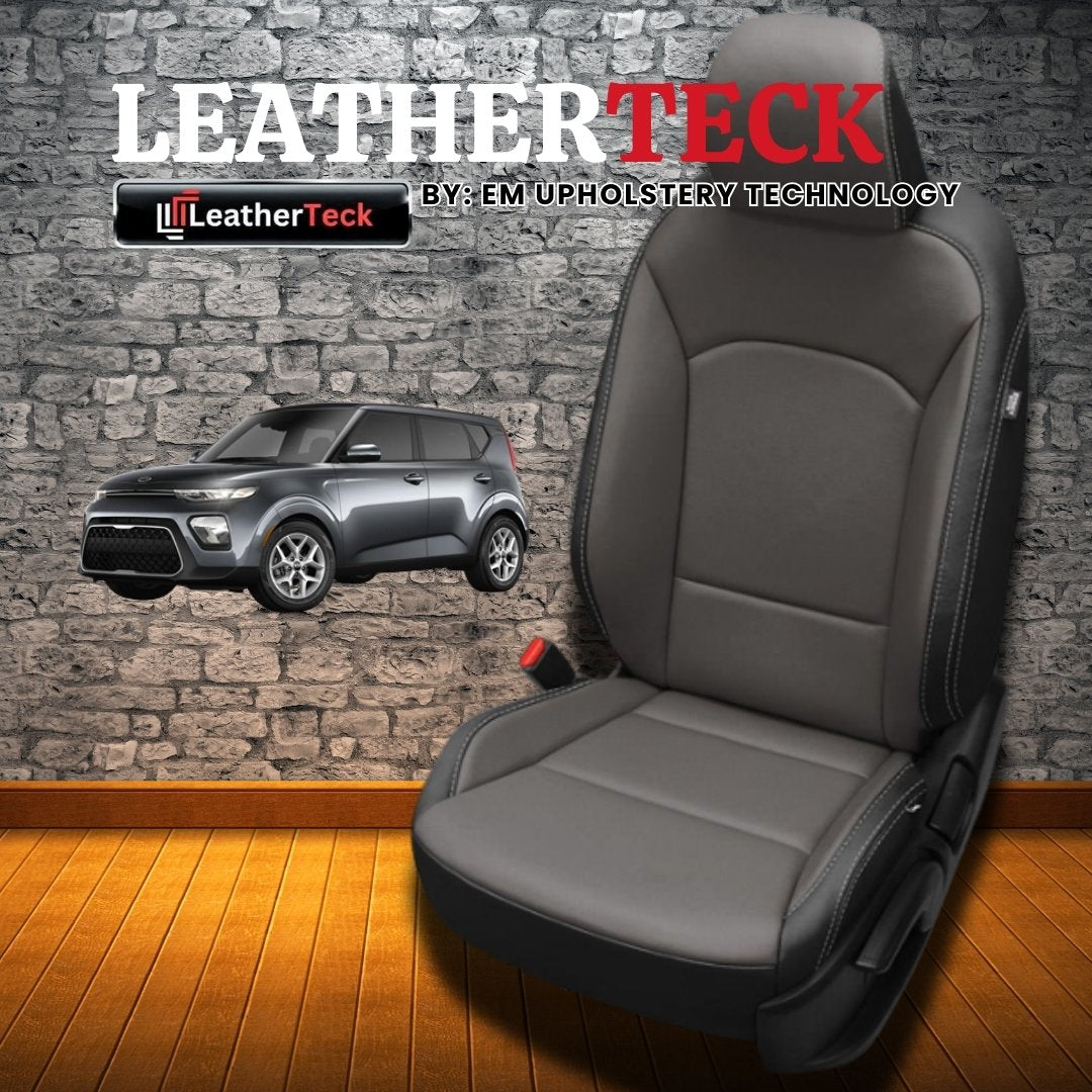 Katzkin Leather Seat Covers for 2020 - 2025 Kia Soul K2195-100