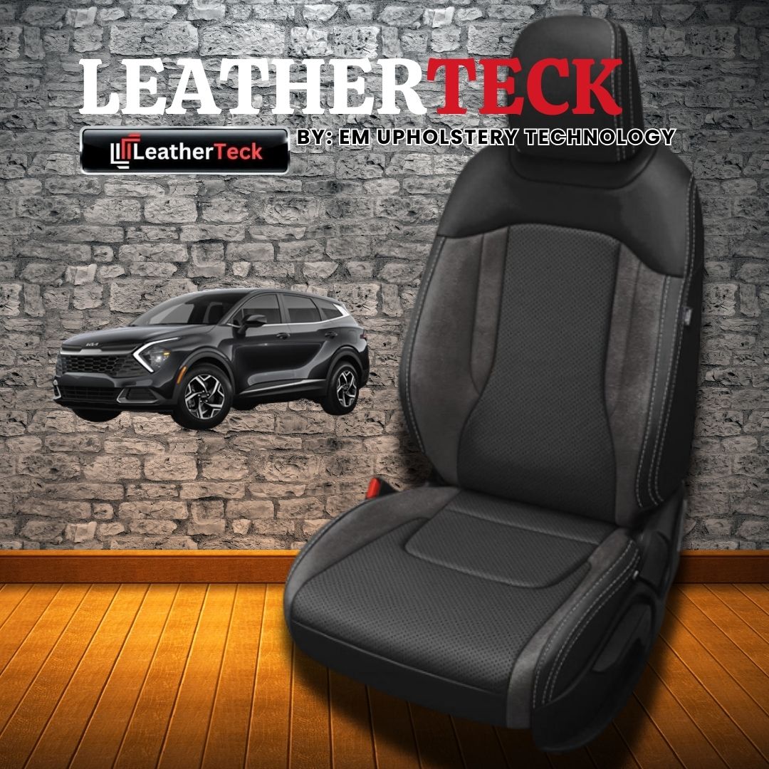 Katzkin Leather Seat Covers for 2024 - 2025 Kia Sportage K3103-100