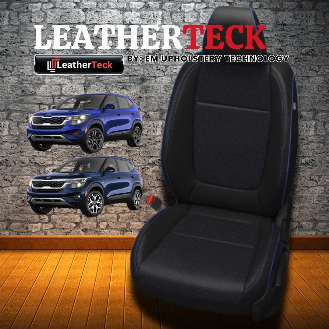 Katzkin Leather Seat Covers for 2021 - 2025 Kia Seltos K2468-100