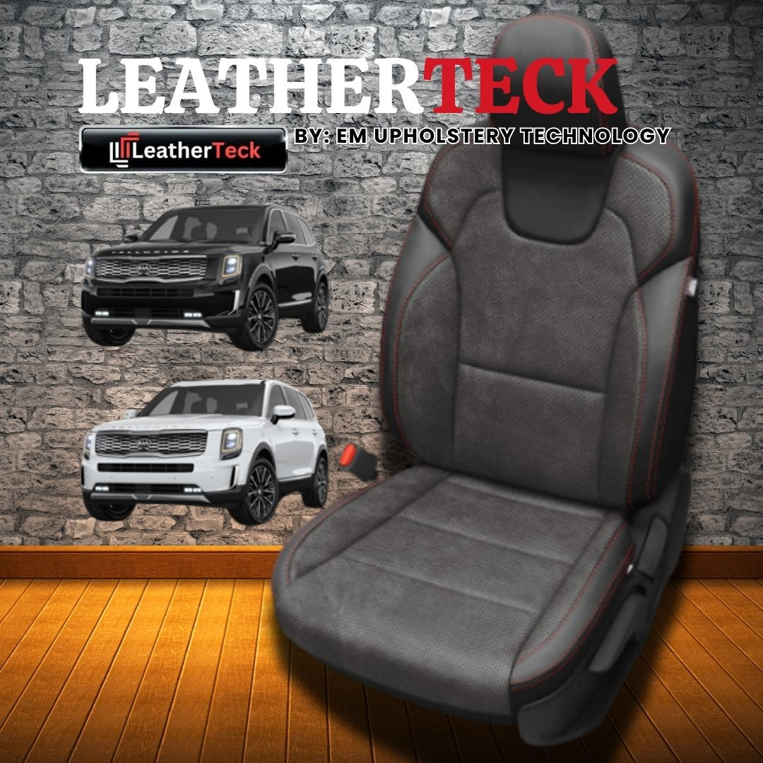 Katzkin Leather Seat Covers for 2023 - 2025 Kia Telluride K2387-100