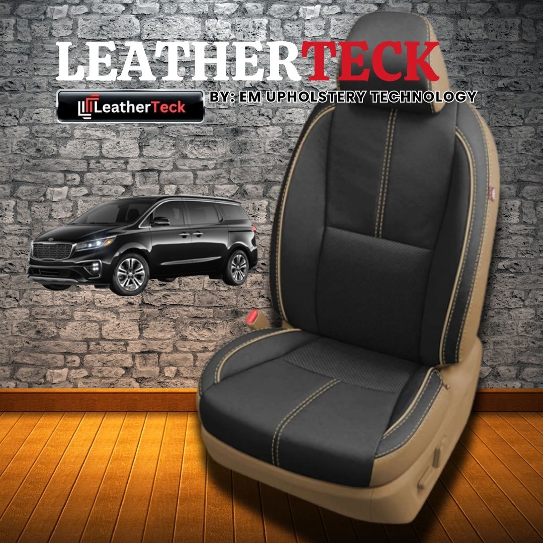 Katzkin Leather Seat Covers for 2015 - 2021 Kia Sedona K2110-134