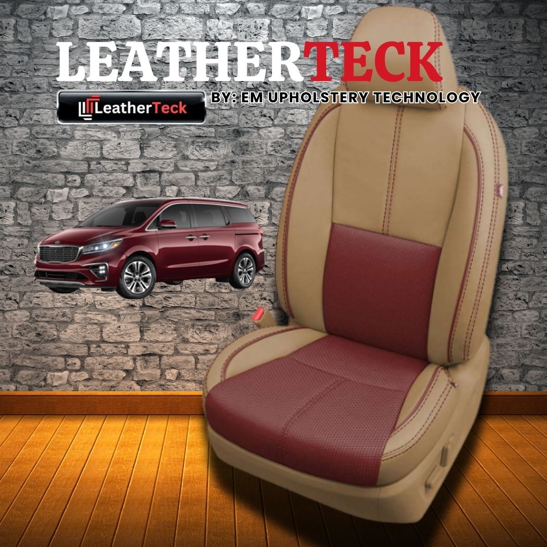 Katzkin Leather Seat Covers for 2015 - 2021 Kia Sedona K2109-134