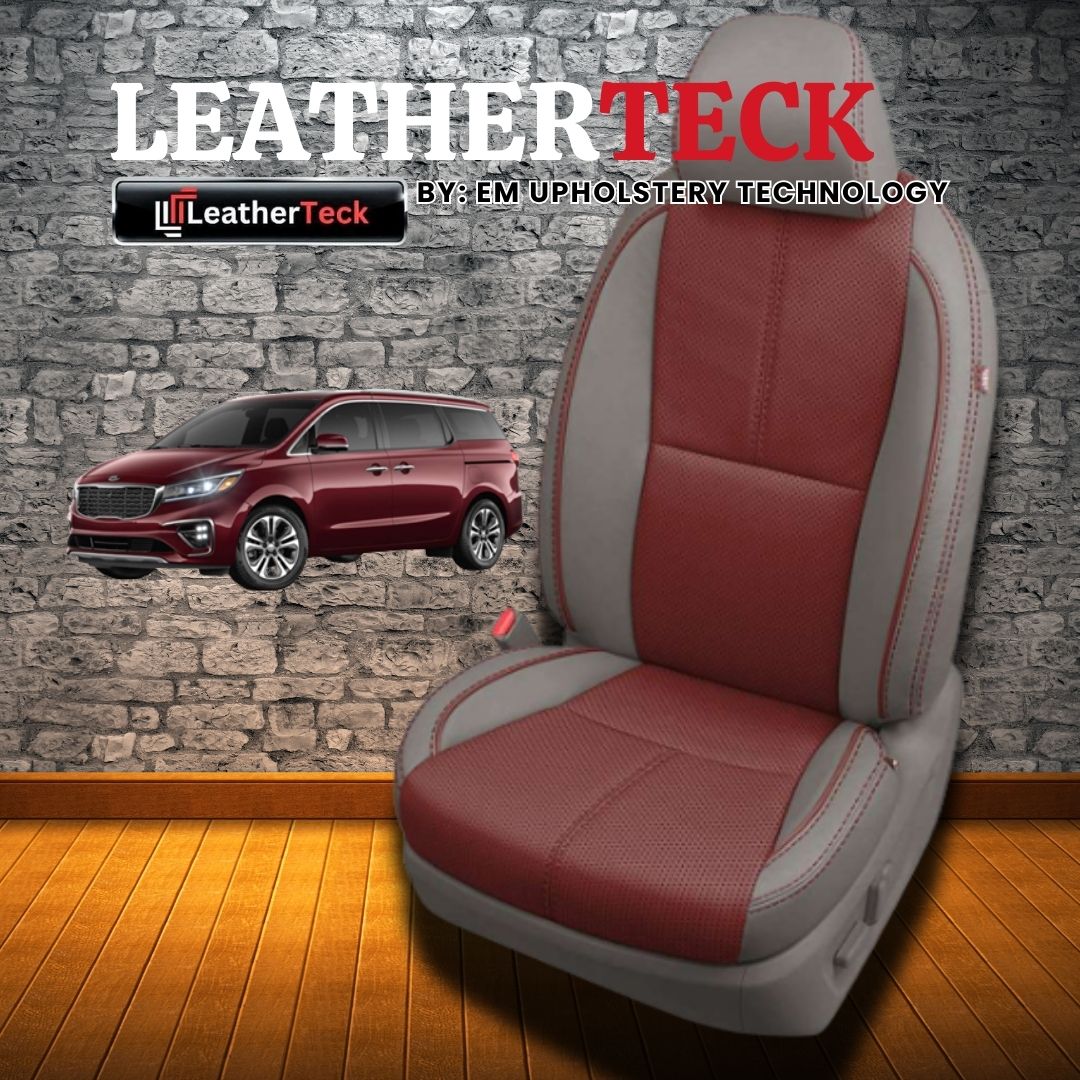 Katzkin Leather Seat Covers for 2015 - 2021 Kia Sedona K2108-102