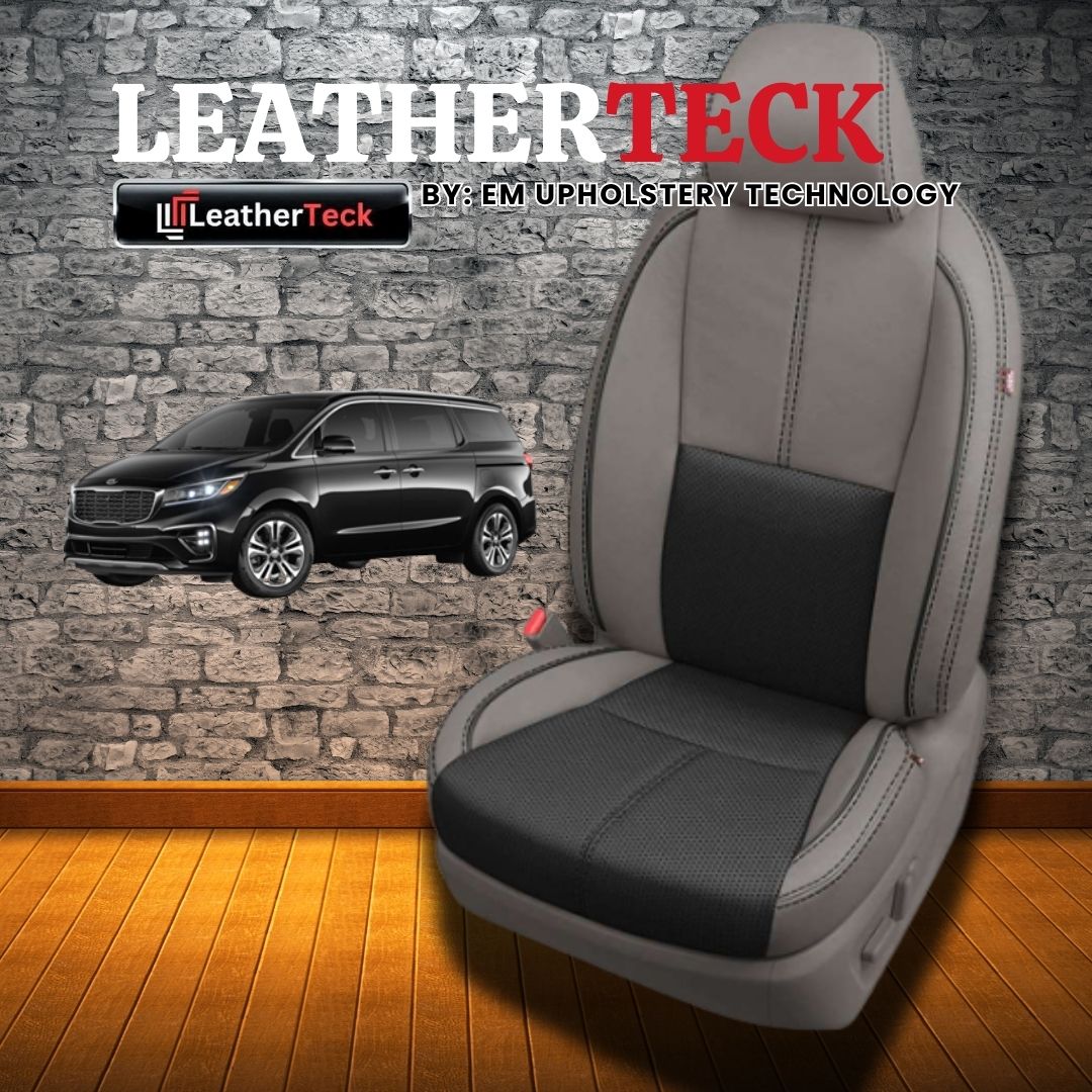 Katzkin Leather Seat Covers for 2015 - 2021 Kia Sedona K2110-102