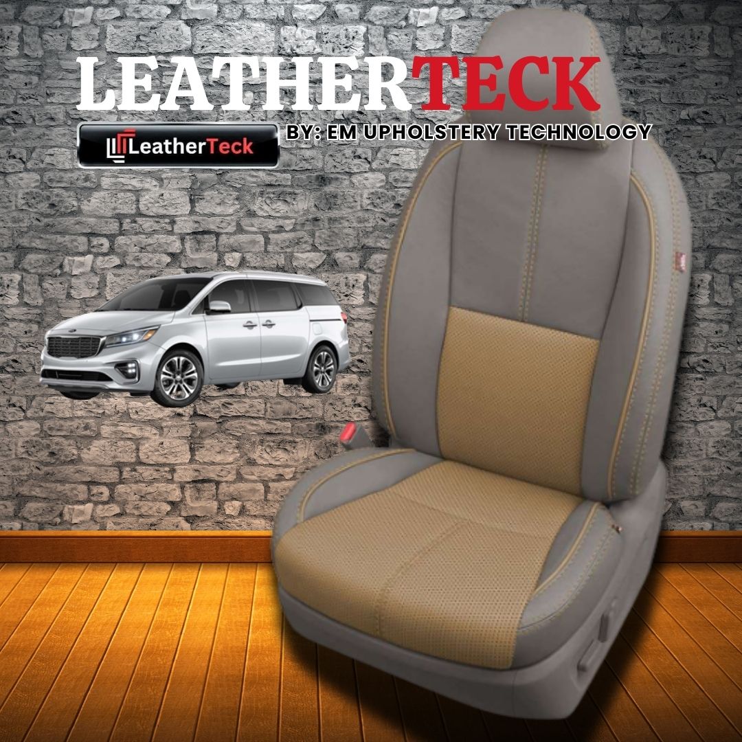 Katzkin Leather Seat Covers for 2015 - 2021 Kia Sedona K2105-102