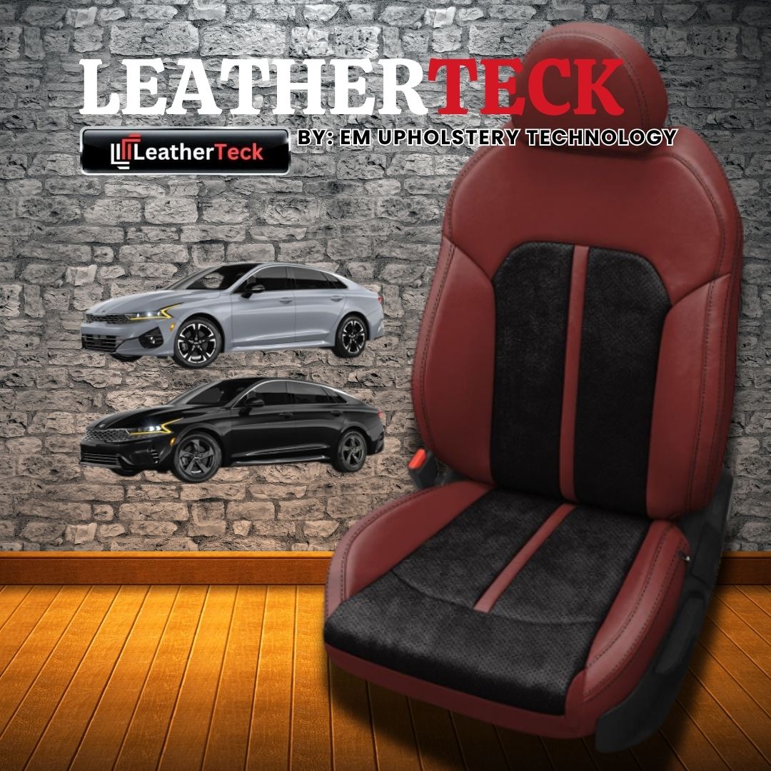 Katzkin Leather Seat Covers for 2021 - 2025 Kia K5 K2540-132