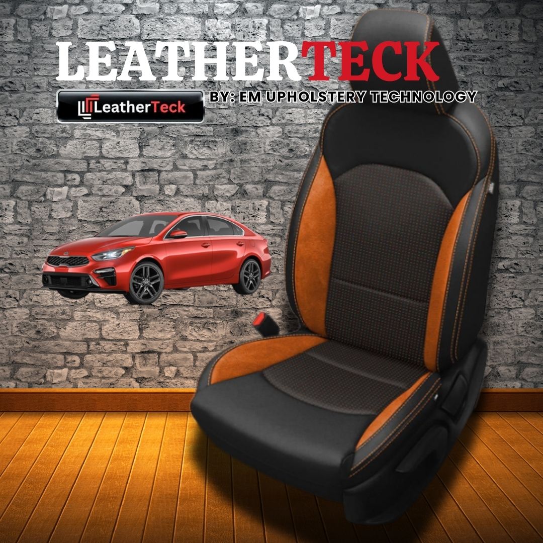 Katzkin Leather Seat Covers for 2019 - 2023 Kia Forte K1951-100