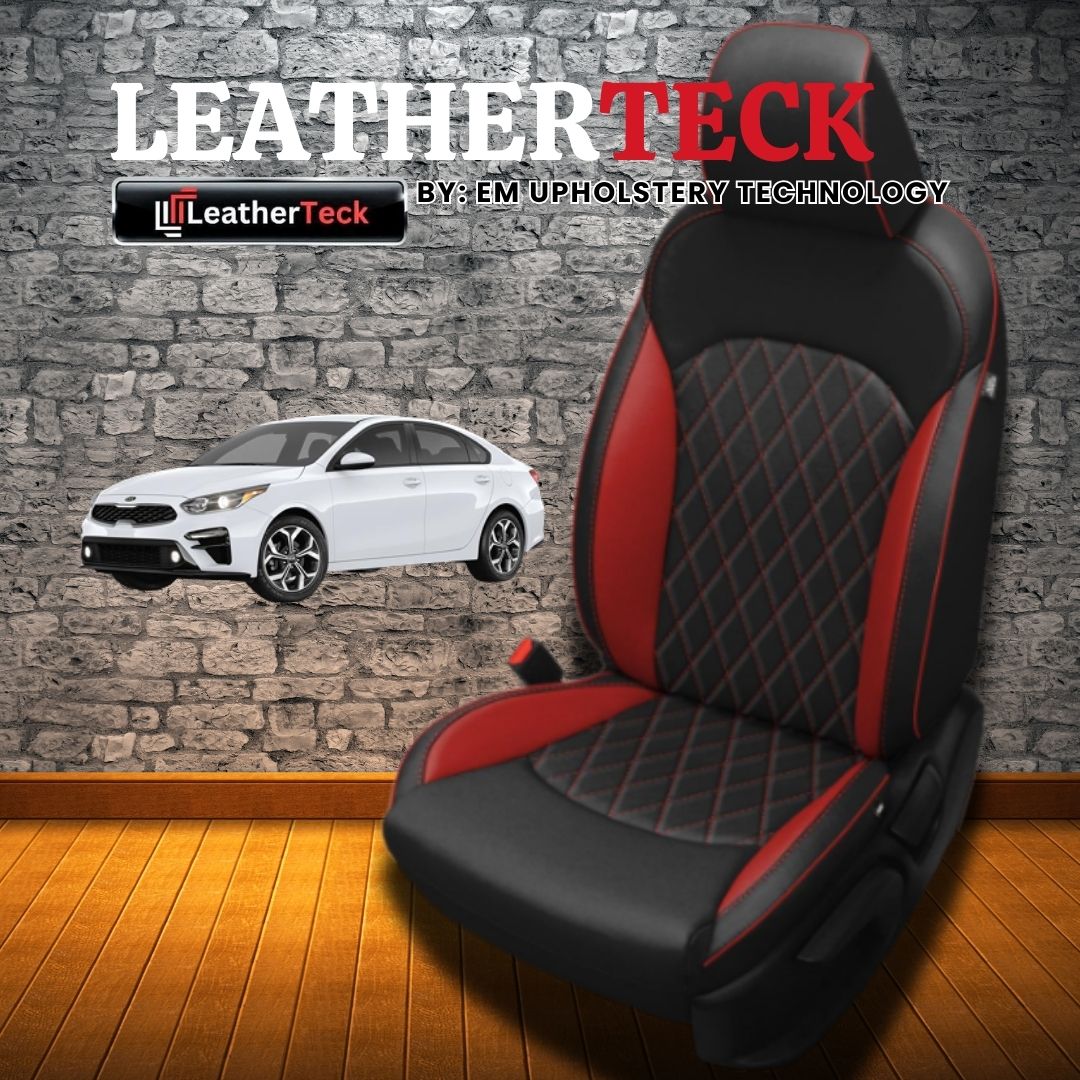 Katzkin Leather Seat Covers for 2019 - 2023 Kia Forte K2270-100