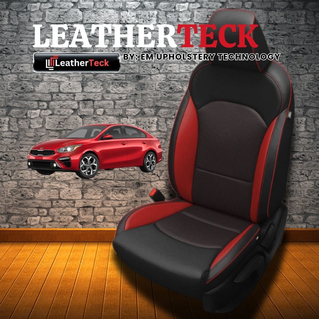 Katzkin Leather Seat Covers for 2019 - 2023 Kia Forte K1949-100