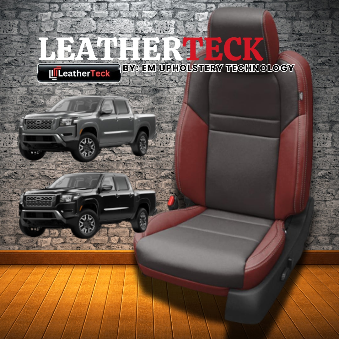 Katzkin Leather Seat Covers for 2022 - 2025 Nissan Frontier K2991-136