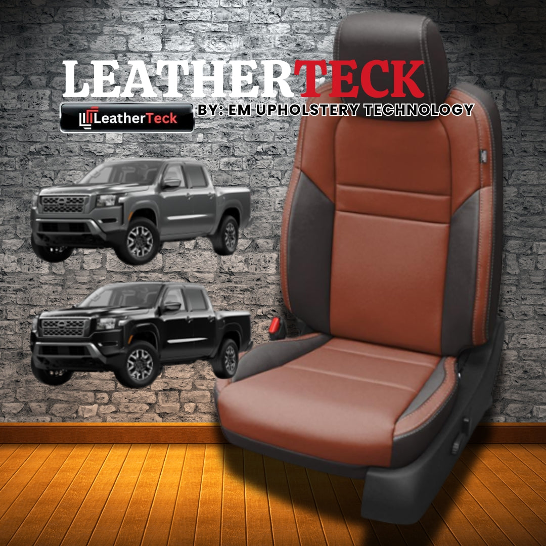 Katzkin Leather Seat Covers for 2022 - 2025 Nissan Frontier K2997-101