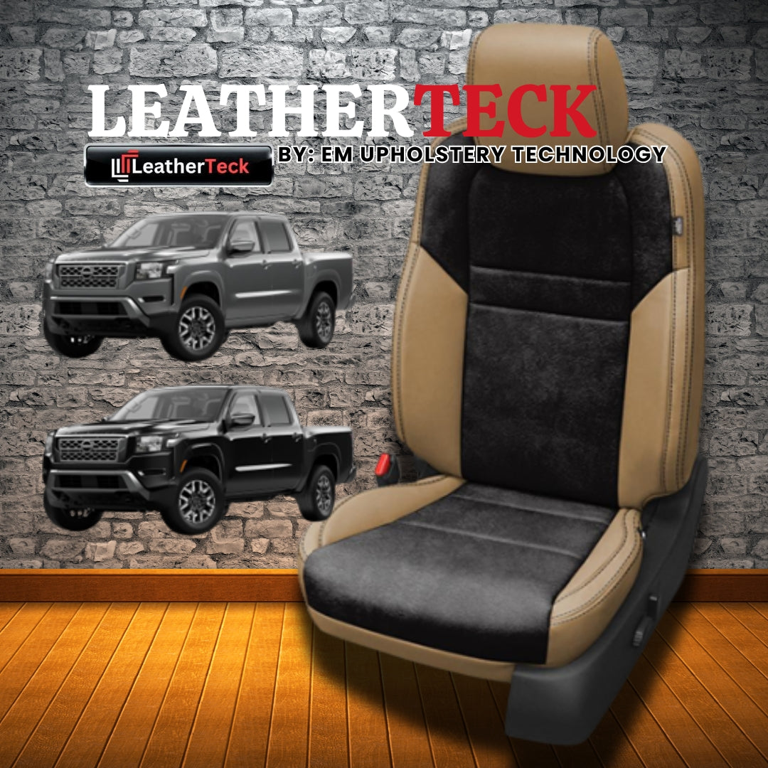 Katzkin Leather Seat Covers for 2022 - 2025 Nissan Frontier K2990-134