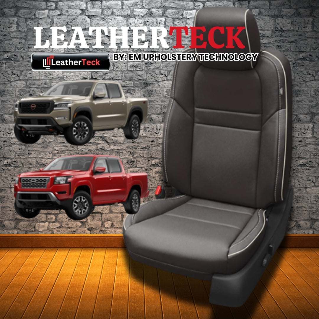 Katzkin Leather Seat Covers for 2022 - 2025 Nissan Frontier K2992-101