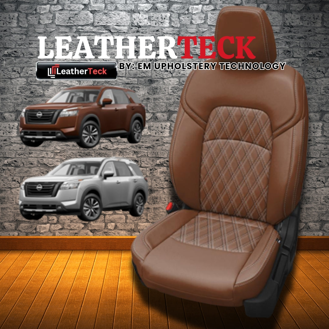 Katzkin Leather Seat Covers for 2022 - 2025 Nissan Pathfinder K2839-222