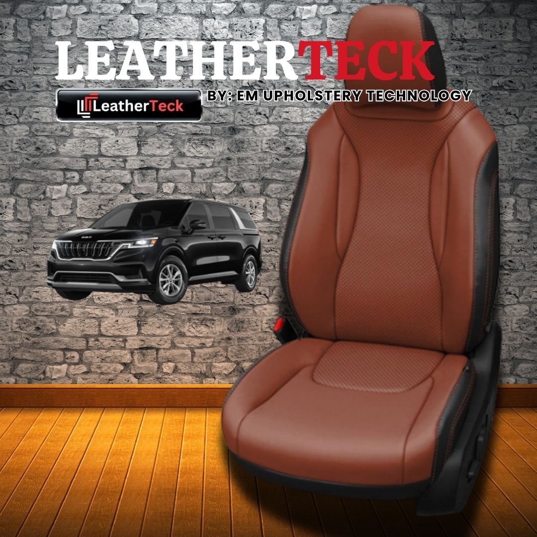 Katzkin Leather Seat Covers for 2021 - 2025 Kia Carnival K2824-100