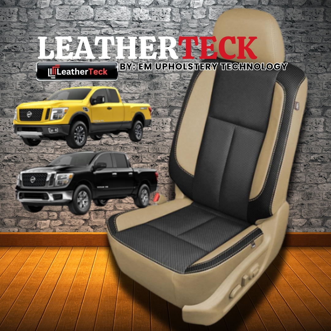 Katzkin Leather Seat Covers for 2016 - 2024 Nissan Titan K1629-231