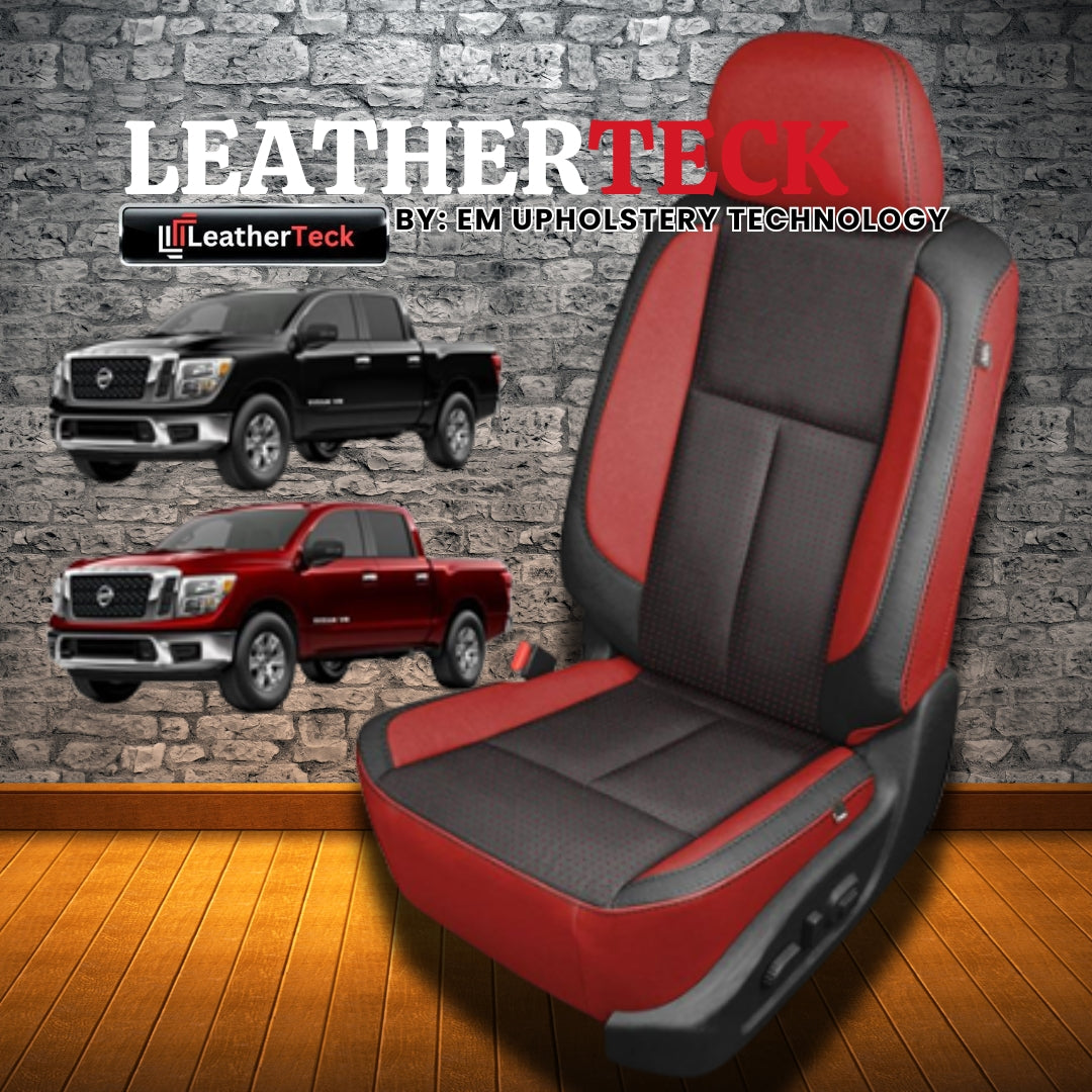 Katzkin Leather Seat Covers for 2016 - 2024 Nissan Titan K1629-121