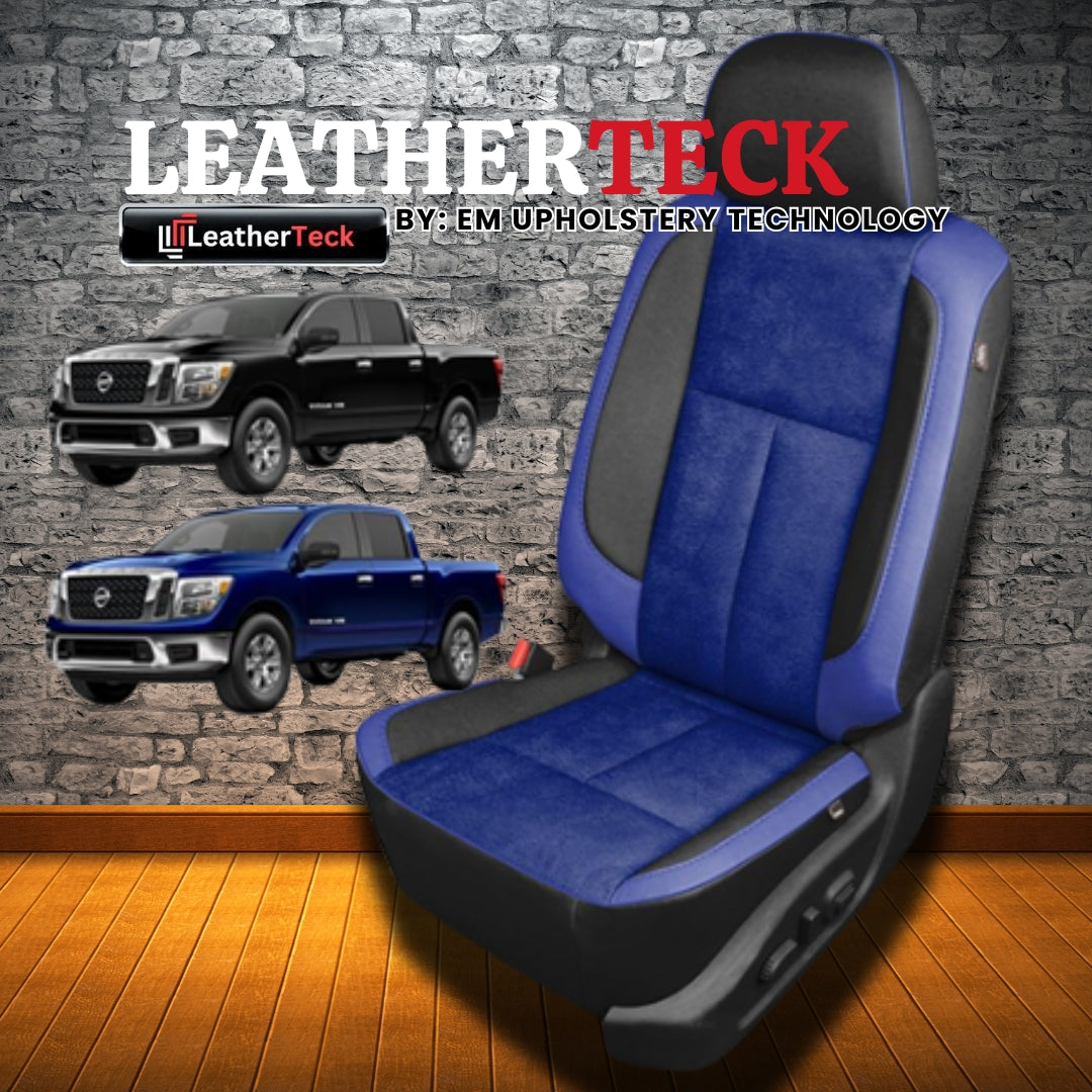 Katzkin Leather Seat Covers for 2016 - 2024 Nissan Titan K1640-100