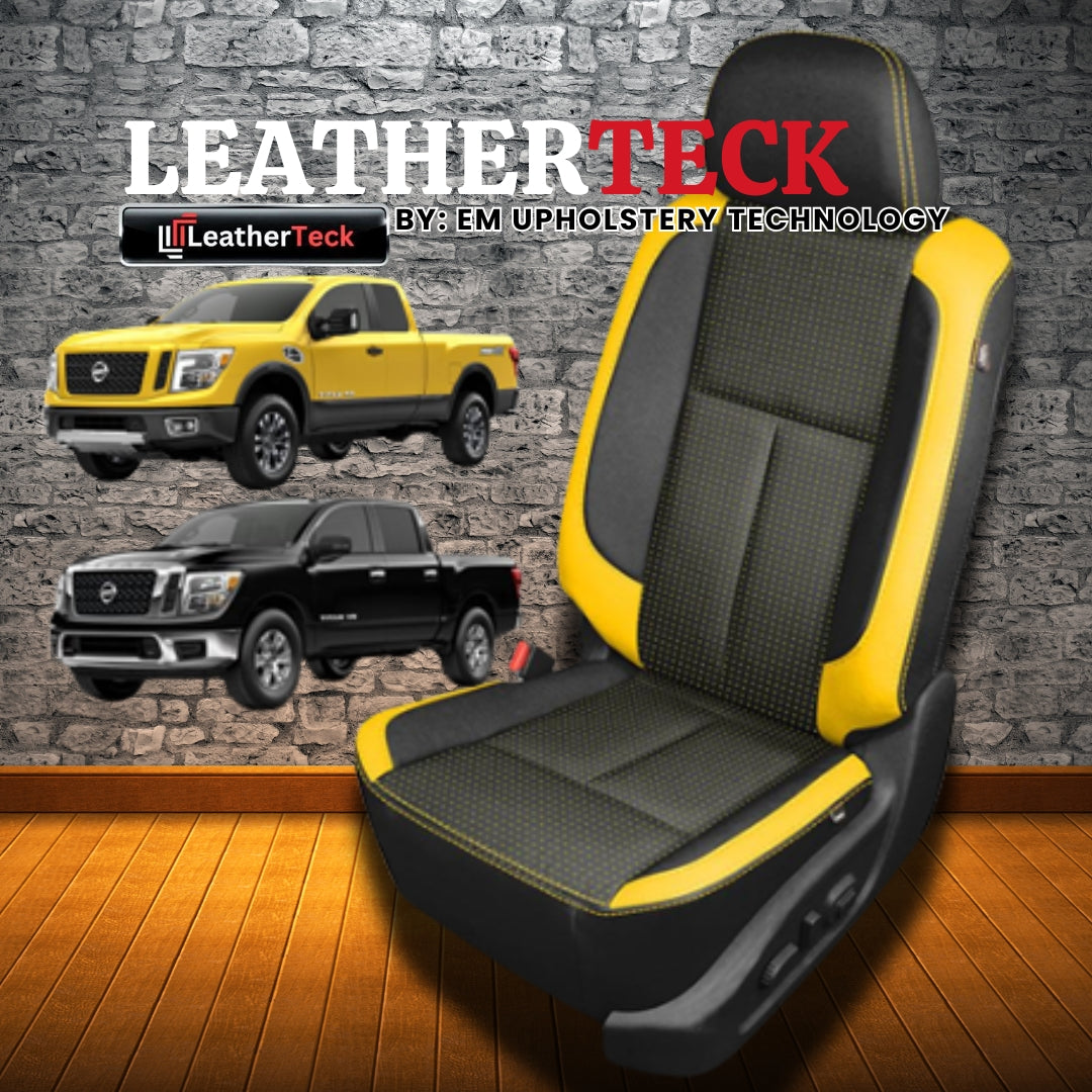 Katzkin Leather Seat Covers for 2016 - 2024 Nissan Titan K1644-100